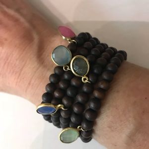 Beaded bracelet set of 5